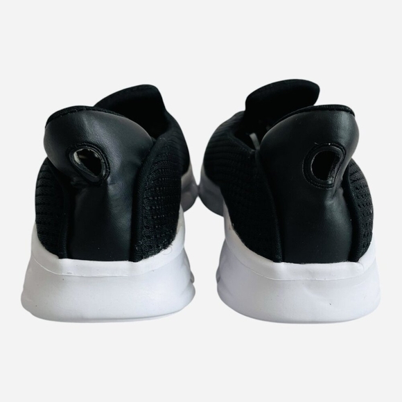 Women’s Black Mesh Athletic Sneakers Walking Moccasins Shoes Sz 10 NWOB - Picture 4 of 5